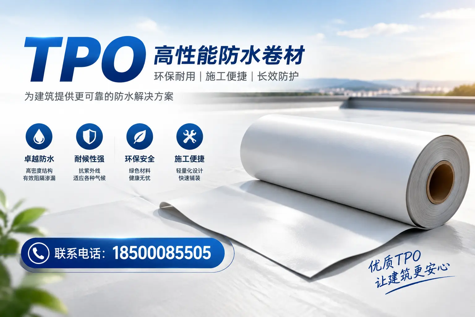 TPO材料在重庆城区的应用及其优势解析